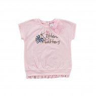 Ružové tričko Wojcik "Kitten matters"